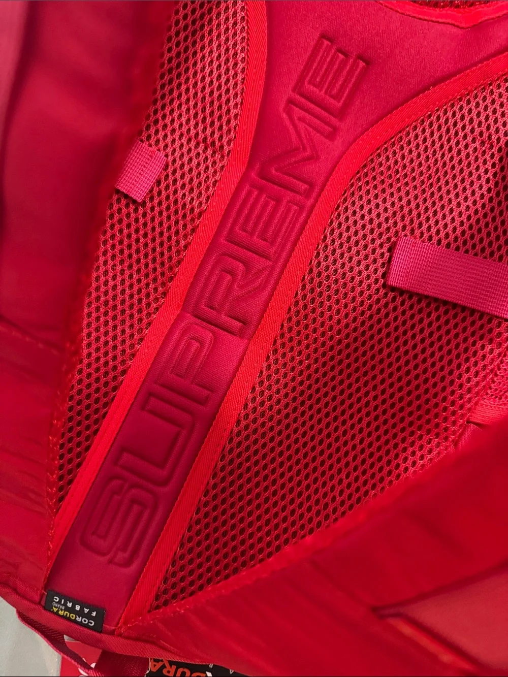 New!🔥Supreme Red Tactical-Style Backpack!🔥